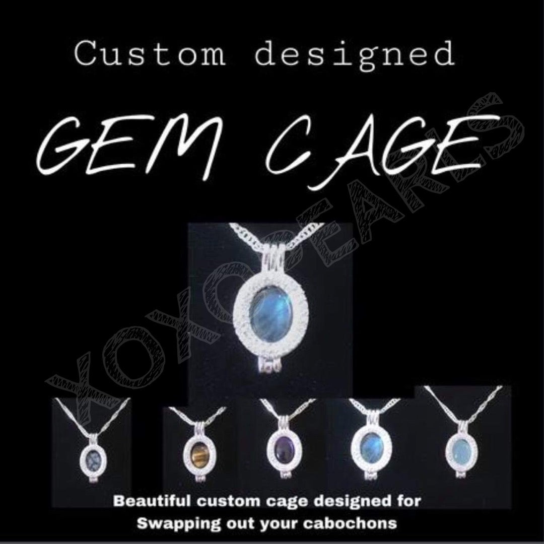 Classy Cage (cabochon) Sterling Silver - TKT