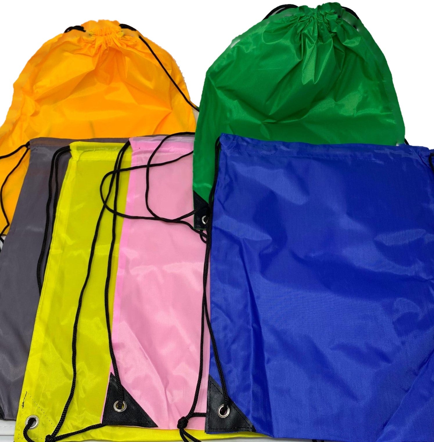 Colored Drawstring Cinch Bags - TKT