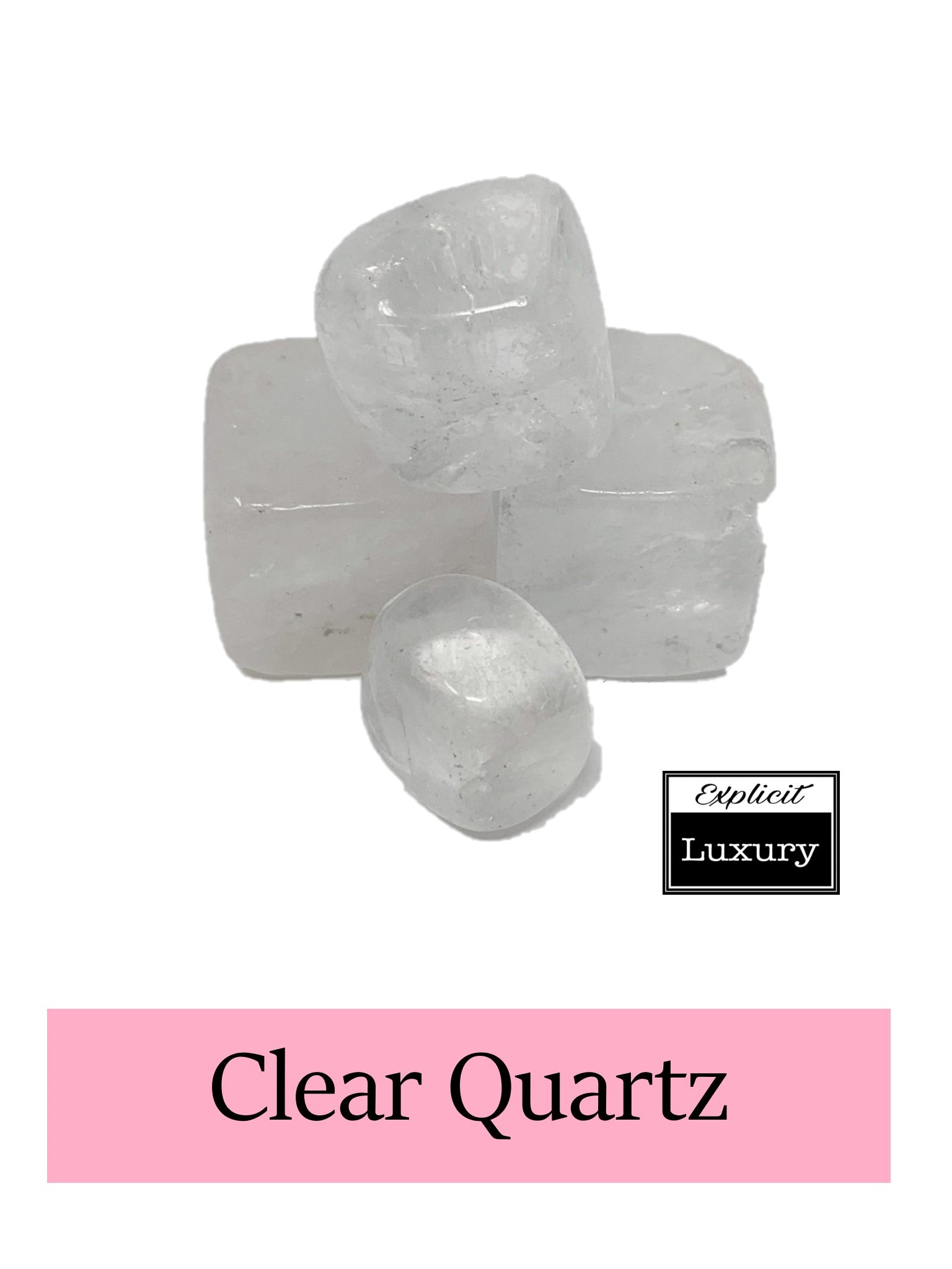 Clear Quartz Cube - TKT