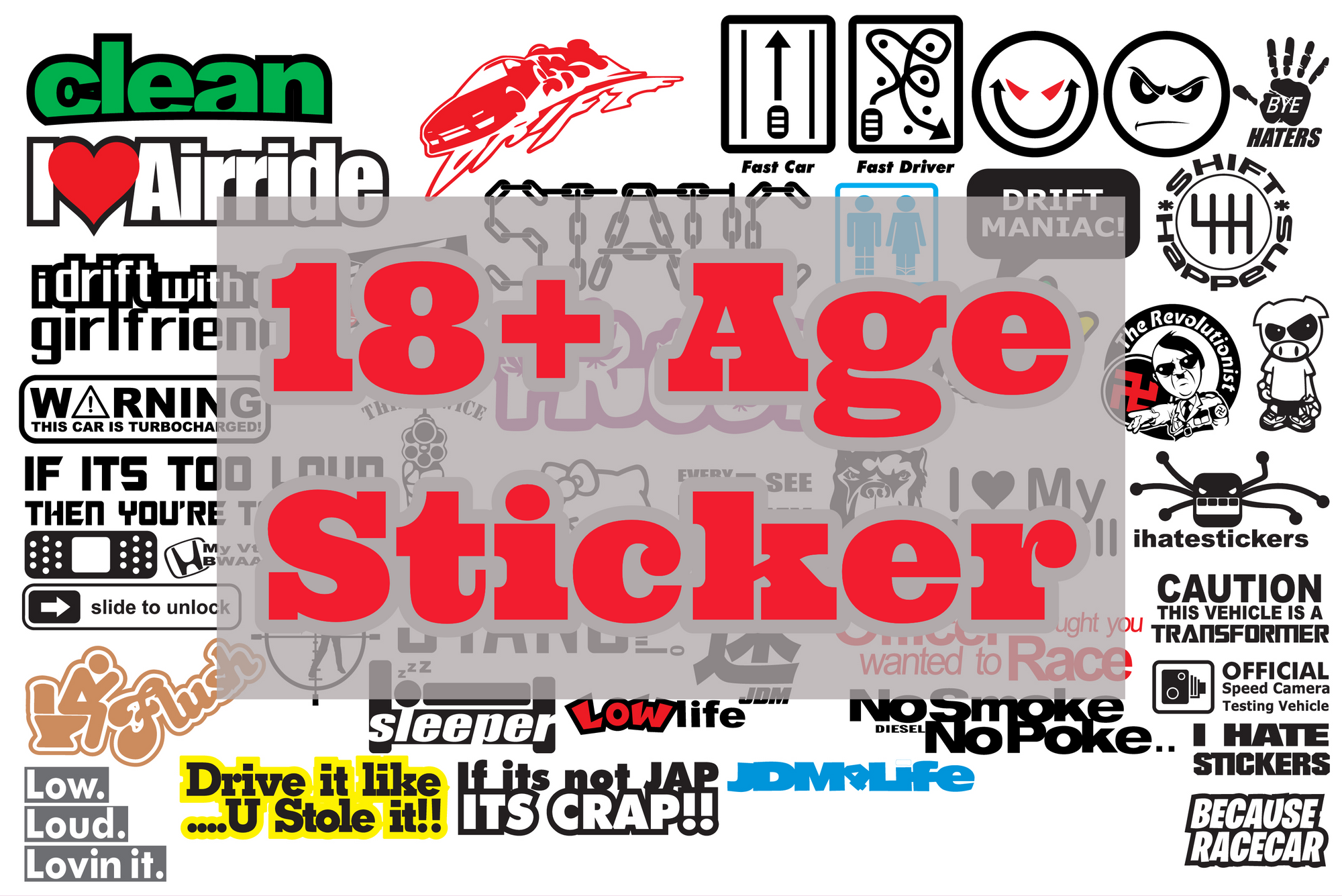 Sticker (rated PG-X) - TKT