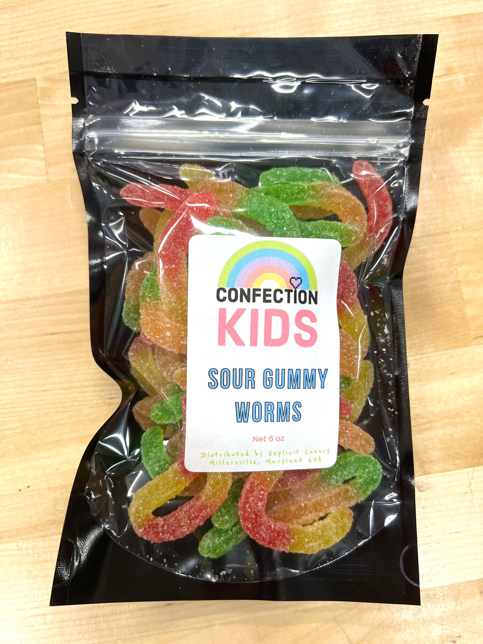 Sour Gummy Worms - TKT