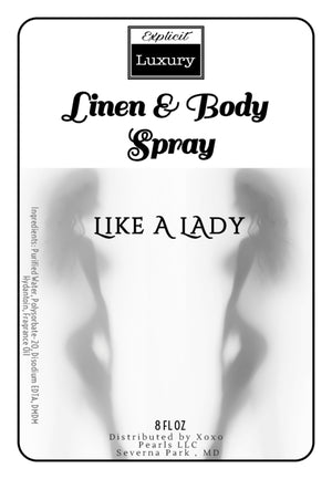 Linen, Room & Body Spray