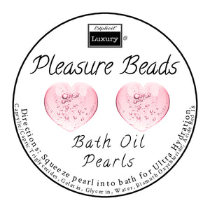 Pleasure Beads - Bath Oil Pearls - TKT