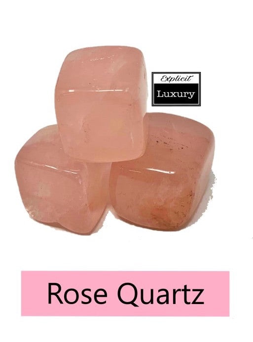 Rose Quartz Cube - TKT