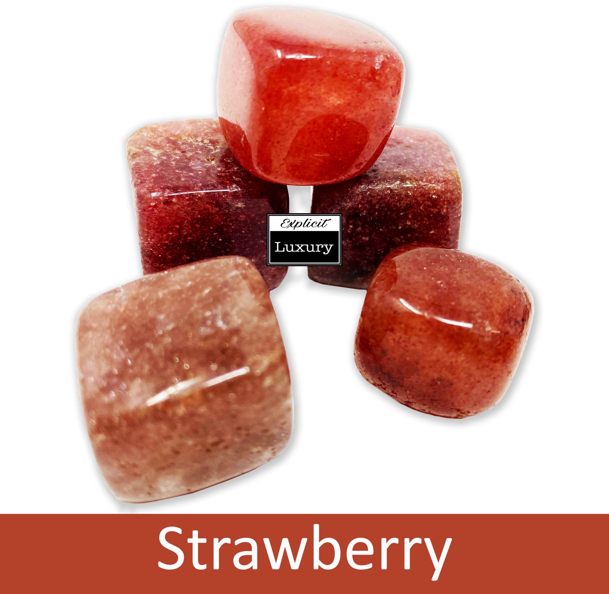 Strawberry Quartz Cube - TKT