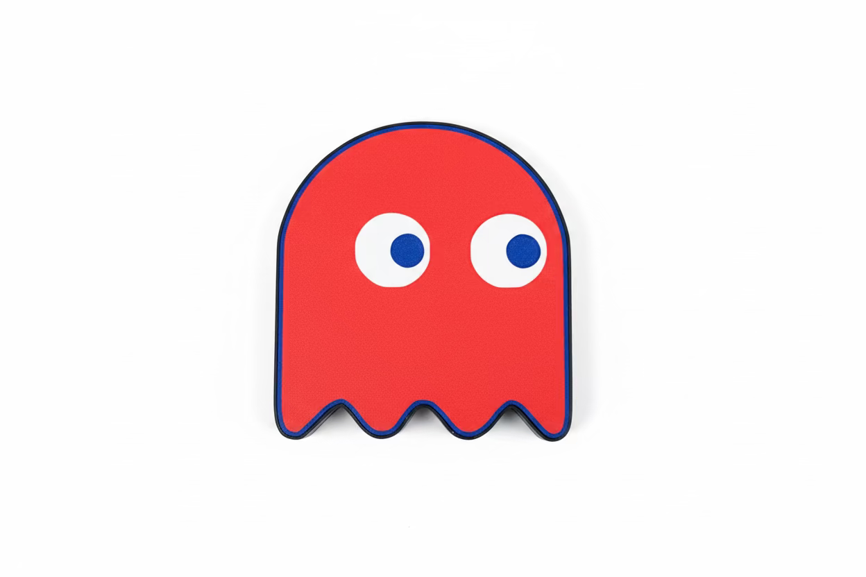 Pacman Ghost Piggy Bank - Pick your color! 🌈